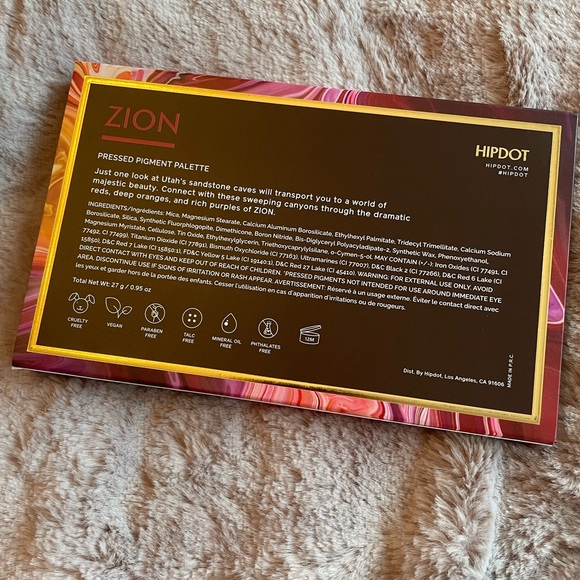 2 for $30 - Hipdot - BNIP Zion Eyeshadow Palette - Picture 2 of 3